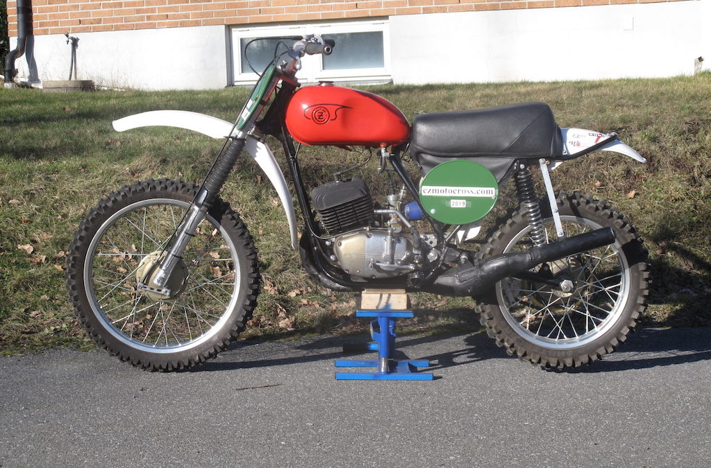 1973 CZ 250cc ”Fabriks cykel”