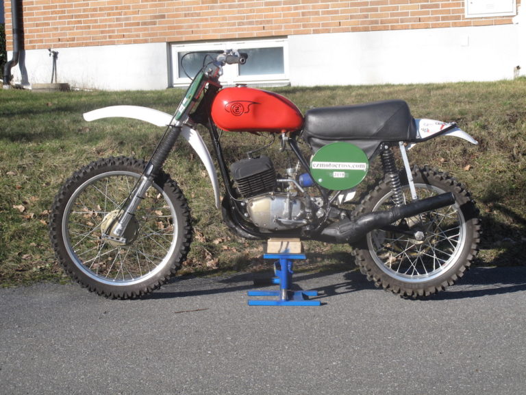 1973 CZ 250cc ”Fabriks cykel”