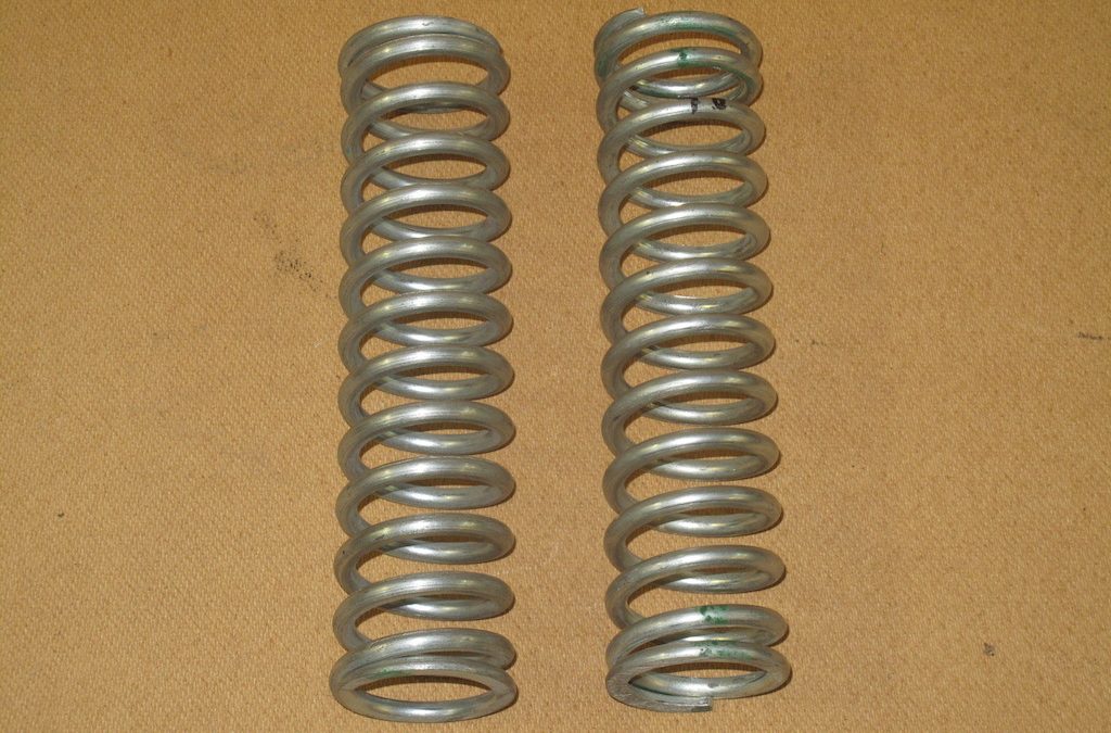 1 par Öhlins fjäder grön 230 mm x 7.0 NOS